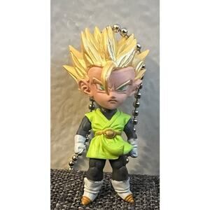 Dragon Ball Z Super Saiyan Gohan Figure Keychain UDM Burst 6 Gashapon Capsule